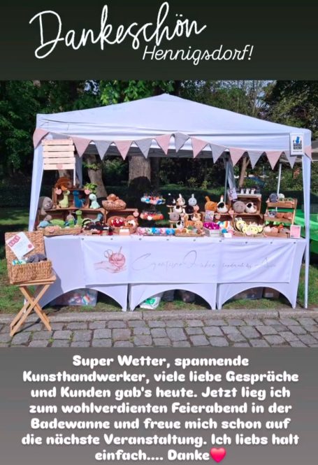 Handwerkermarkt in Hennigsdorf im Mai 2026